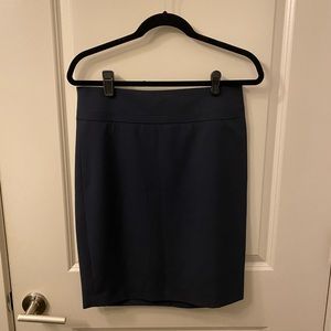 NWOT The Limited Navy Pencil Skirt